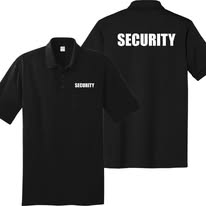 Security Polo · Black