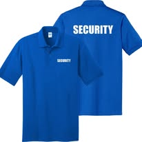 Security Polo · Blue