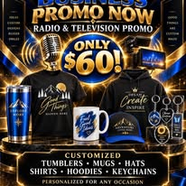 Radio & television promo · $60 flyer